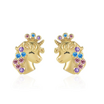 Small unicorn earrings nz