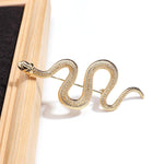 Snake brooch Gold nz