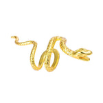 Snake clip on Earrings nz