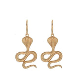Snake comfortable earrings nz