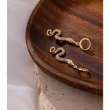 Snake drop earrings nz