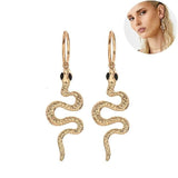 Snake drop style earrings nz
