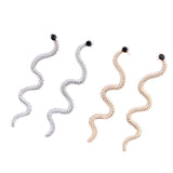 Snake feminine earrings nz