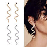 Snake feminine earrings nz