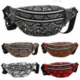 Snake leather bum bag nz