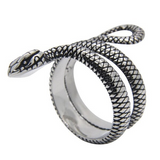 Snake ring stainless steel nz