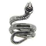 Snake ring stainless steel nz