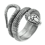 Snake ring stainless steel nz
