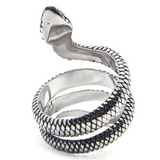 Snake ring stainless steel nz