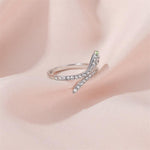 Snake ring with rhinestone gems nz