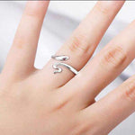 Snake ring with rubies nz