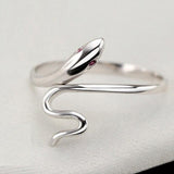 Snake ring with rubies nz