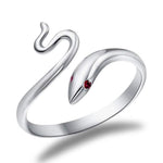Snake ring with rubies nz