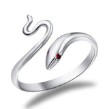 Snake ring with rubies nz