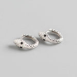 Snake Round earrings nz