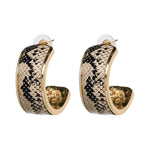 Snake skin earrings nz