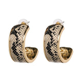 Snake skin earrings nz