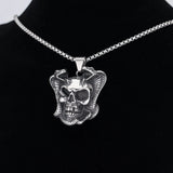 Snake skull necklace nz