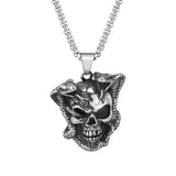 Snake skull necklace nz