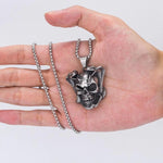 Snake skull necklace nz