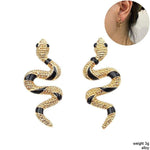Snake symbolic earrings nz