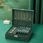 Soft Velvet Jewellery Case Green nz