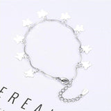 Solid silver butterfly bracelet nz
