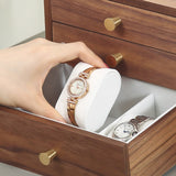 Solid Wood Jewellery Box Walnut nz