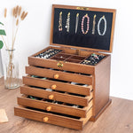 Spacious Wooden Keepsake Box Black nz