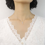 Sparkling cross necklace nz