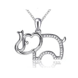 Sparkling Elephant Pendant nz