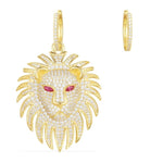 Sparkling lion earrings nz