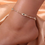 Sparkly anklet Gold nz