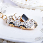 Sparkly car keychain Black nz