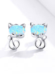 Sparkly cat earrings nz