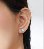 Sparkly cat earrings nz