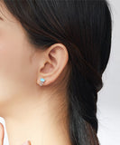 Sparkly cat earrings nz