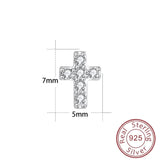 Sparkly cross earrings nz