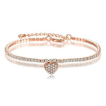 Sparkly Heart Bracelet Type nz