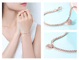 Sparkly Heart Bracelet Type nz