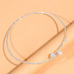 Sparkly necklace Silver nz