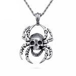 Spider Skull Necklace nz
