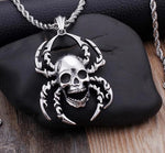 Spider Skull Necklace nz