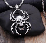 Spider Skull Necklace nz