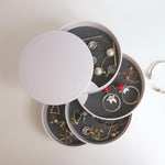 Spinning Jewellery Storage White nz