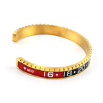 Sports bangle Gold and black / 62 mm nz