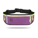 Sports waist bag Purple nz