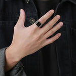 Square signet ring nz