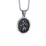 St Christopher cross necklace Silver nz