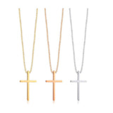 Stainless steel cross necklace nz